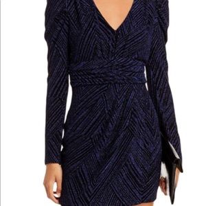 Black and blue Party dress
